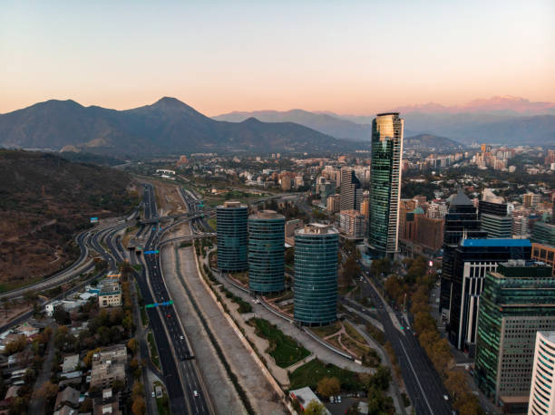 istock Santiago Financial District 1190271488