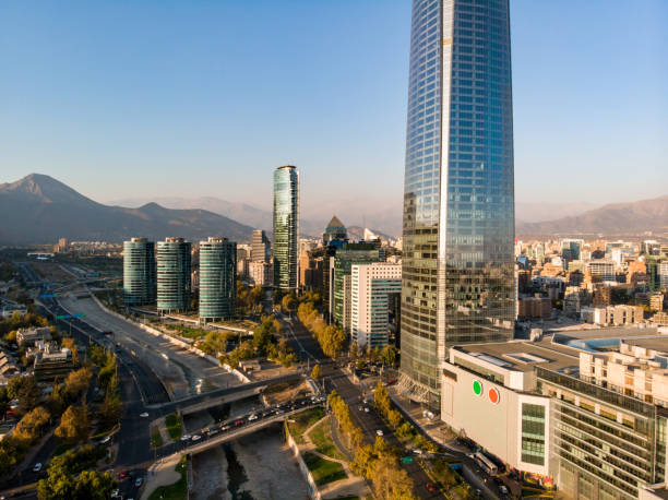 istock Santiago Financial District 1190271494