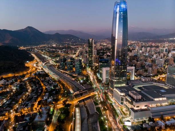 istock Santiago Financial District 1190271511