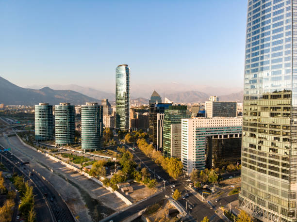 istock Santiago Financial District 1190271513