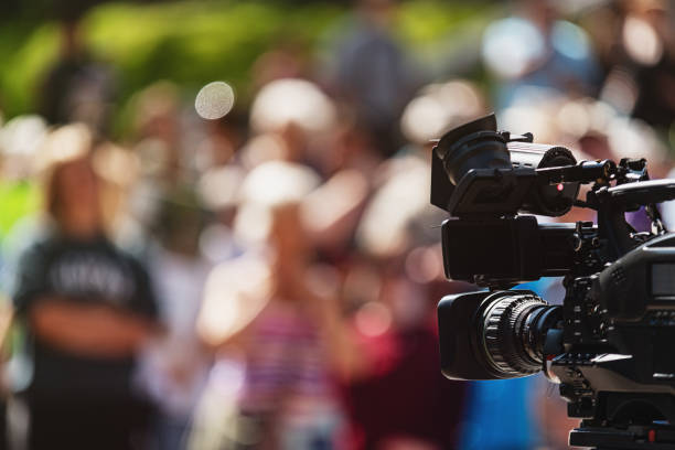istock News Media Covers Protest 1190299116