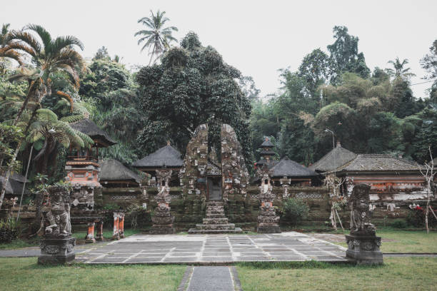 istock Temple grounds at Sebatu water temple in Bali 1190308420