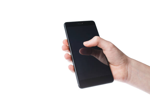 istock smartphone in hands isolated on white background 1190312174
