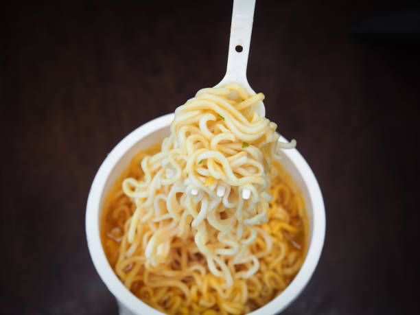 istock Fast food spice instant noodles. 1190318790