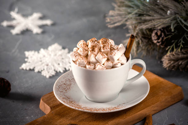 istock A cup of hot chocolate with marshmallows 1190319190