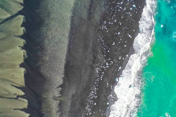 istock Diamond Beach Bird's-eye view  Iceland 1190319939