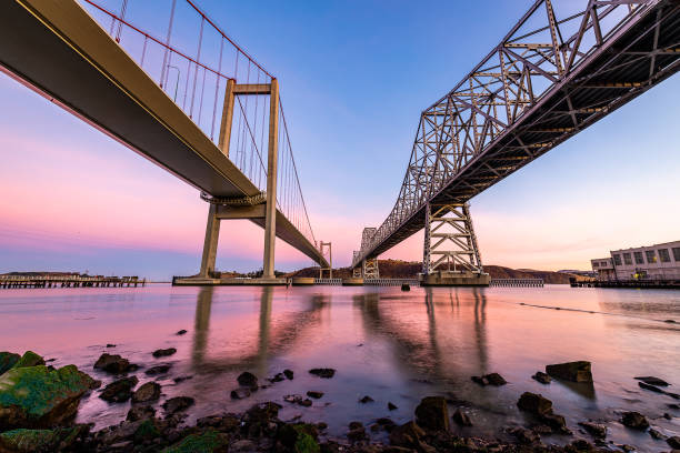istock Sunrise Reflections of the Carquinez Bridge 1190320054