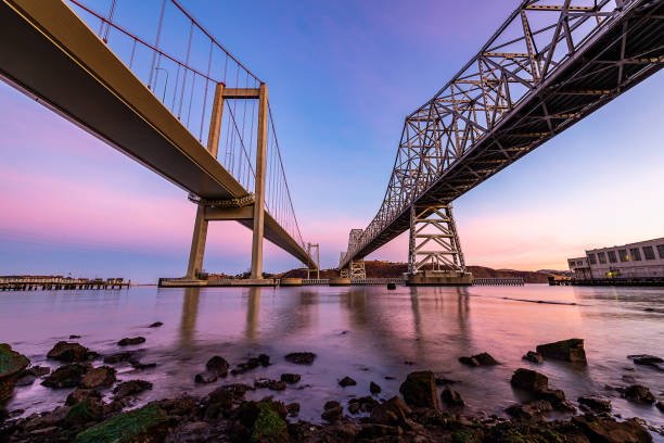 istock Sunrise Reflections of the Carquinez Bridge 1190320116