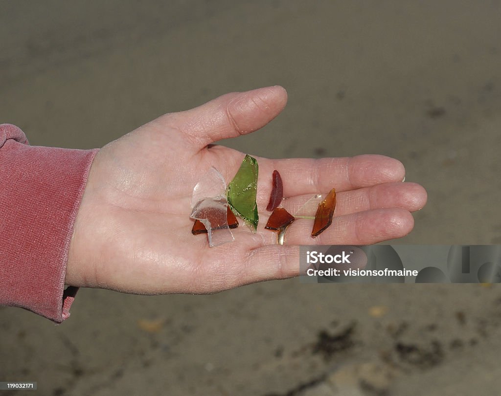 Mar de vidrio que s'encuentra en la península de Pemaquid playa en Maine - Foto de stock de Boothbay Harbor libre de derechos