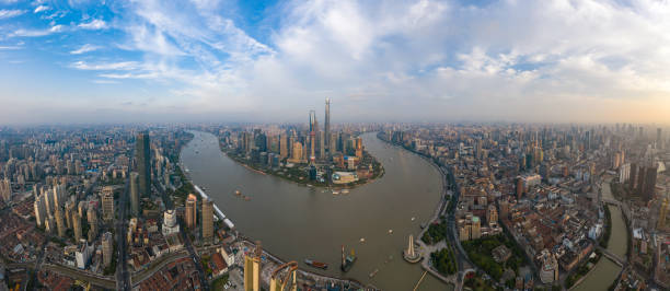 istock Shanghai city architecture scenery 1190329938