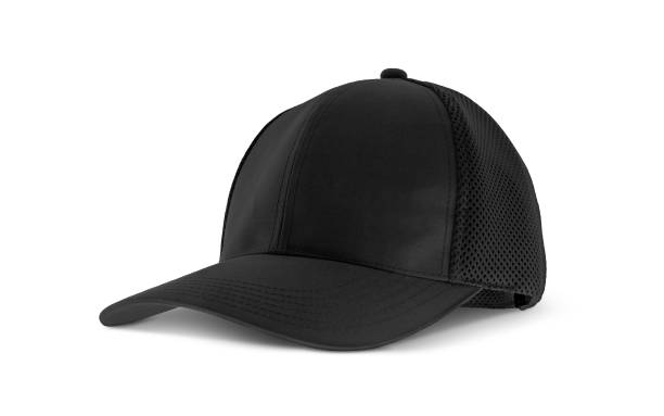 istock blank black canvas cap for premium clothing accessary design mock-up 1190330759