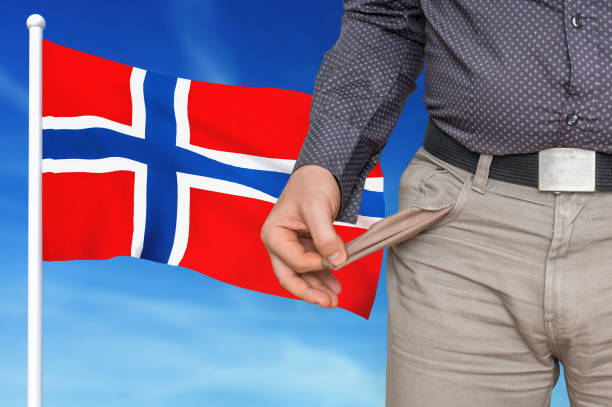 istock Financial crisis in Norway - recession 1190332139