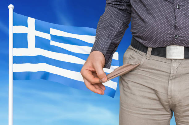 istock Financial crisis in Greece - recession 1190332252