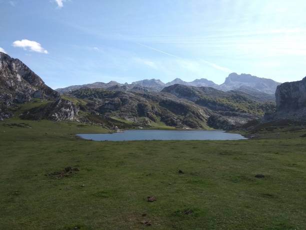 istock Covadonga lake, Asturias, Spain 1190340458