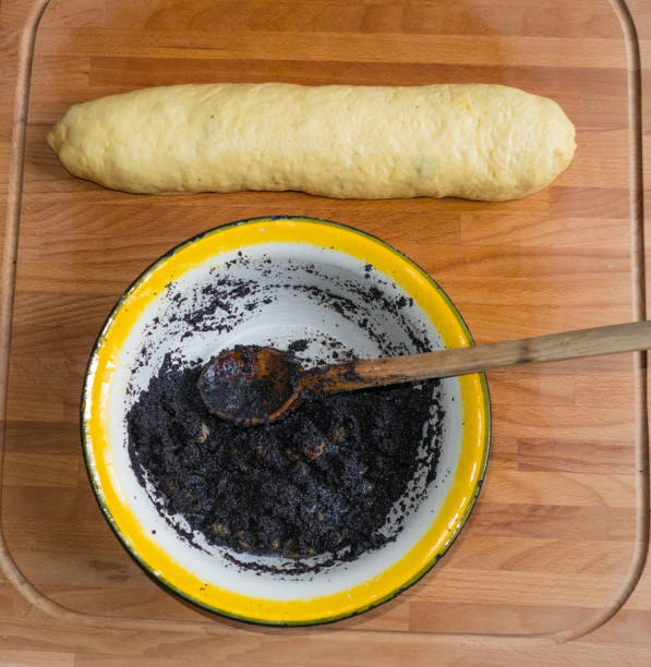 istock Homemade roll with poppy seeds 1190349833