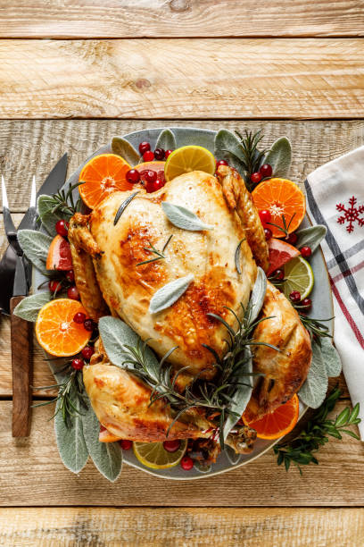 istock Christmas turkey for festive dinner 1190352725