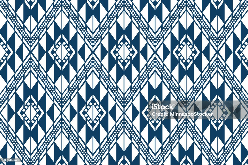 Blue Modern Fabric Patterns