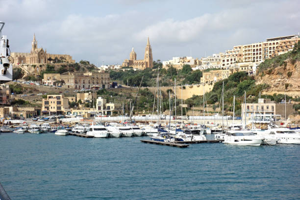 istock Mgarr Harbour, main port of Gozo, Malta 1190355681