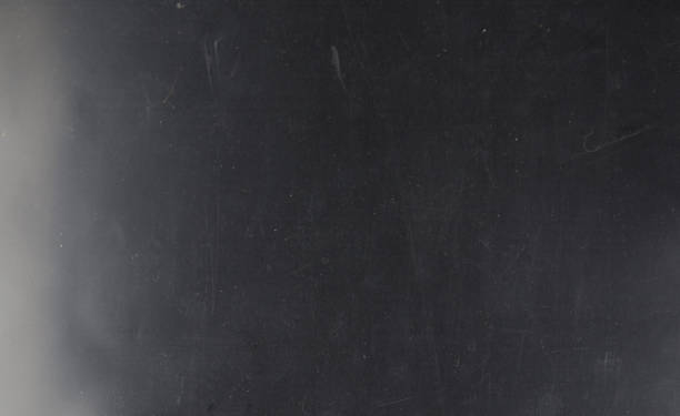 istock Texture of small scratches on school Board close-up 1190355902