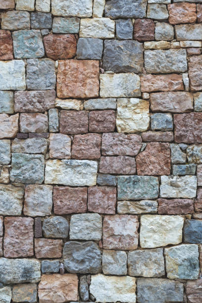 istock Stone wall texture photo old italian street 1190360095