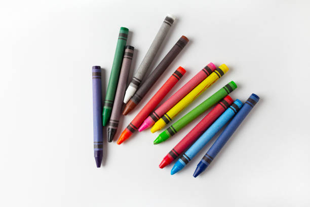 istock many colorful crayons for drawing and creativity on a light background 1190360482