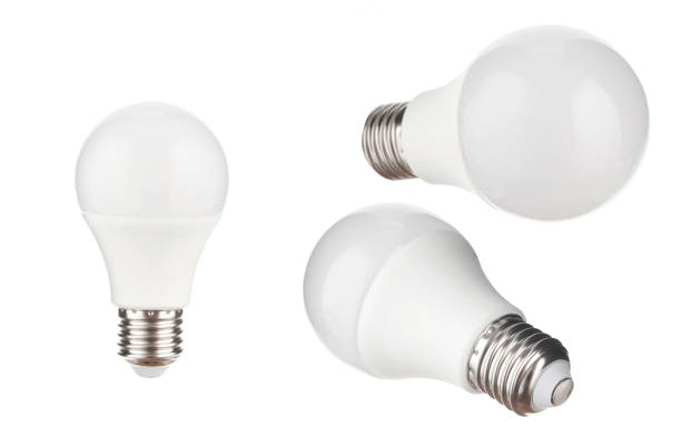 istock LED bulb close up isolated on white background 1190372533
