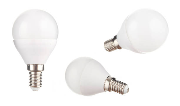 istock LED bulb close up isolated on white background 1190372568
