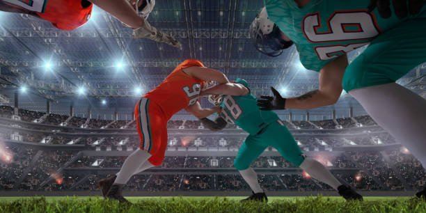istock AMERICAN FOOTBALL. 1190378803