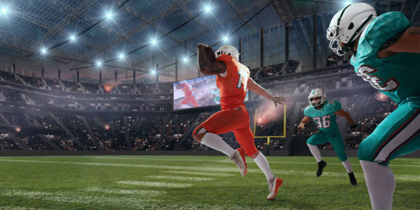 istock AMERICAN FOOTBALL. 1190378866