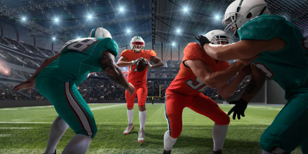 istock AMERICAN FOOTBALL. 1190378985