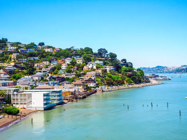 Photo of Sausalito near San Francisco in California