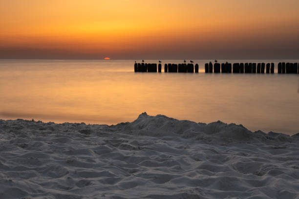 istock Sunset on the Baltic Sea. Summer holidays 1190392279