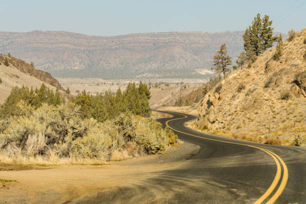 istock Access road to Painted Hills, Wheeler County 1190392770