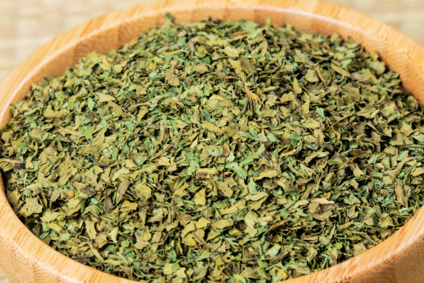 istock Bowl fulled with delicious diced Parsley, a popular garnish 1190396898