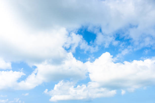 istock Blue sky white cloud white background. Beautiful sky and clouds in the afternoon. 1190399098