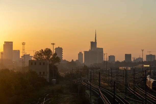 istock Skyline of Milan at dawn 1190399300