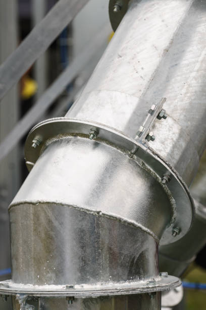 istock Steel pipe in agricultural machine 1190399490