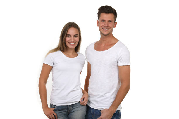 istock Couple in the studio against a white background 1190408130