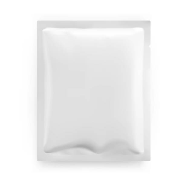 istock Blank sachet packaging for food, cosmetic and hygiene. 1190410849