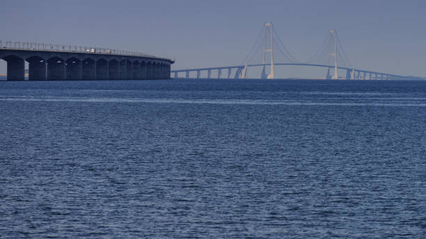 istock Storebaelt Bridge in Denmark 1190412232