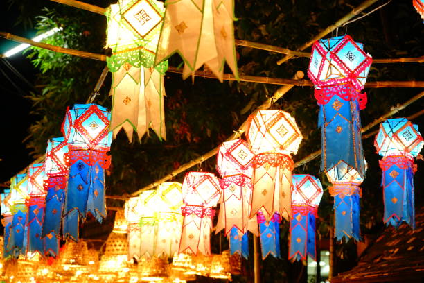 istock Thailand Colorful  traditional lantern decoration 1190416894