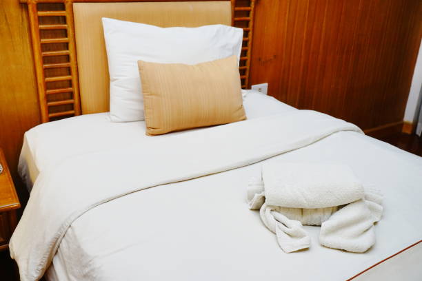 istock Stylish bedroom interior design 1190418339