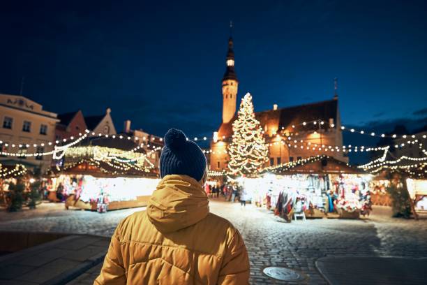 istock Traditional Christmas market 1190422724
