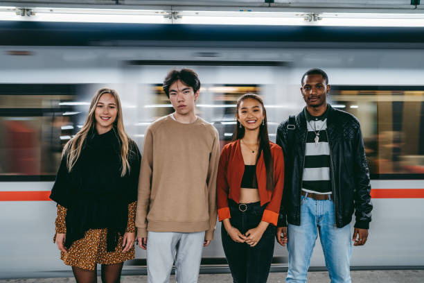 istock Teenagers in subway station 1190424099