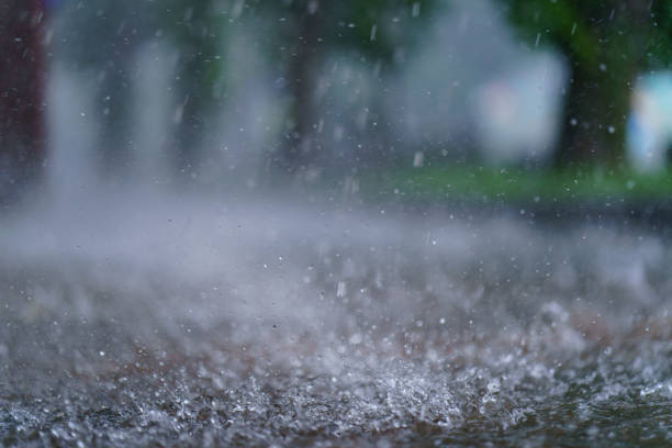 istock Raining day in the city. 1190431851