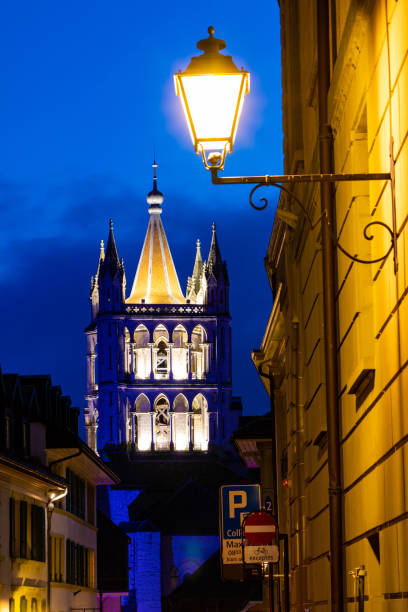istock Illuminated Lausanne Cathedral 1190431935