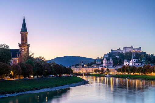 Salzburg is one of the most famous city for tourism in Austria, Europe. There are many attraction such as Hohensalzburg, Salzach River and Mirabell Palace.