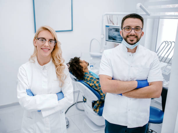 istock Dentists at dental clinic office 1190437372