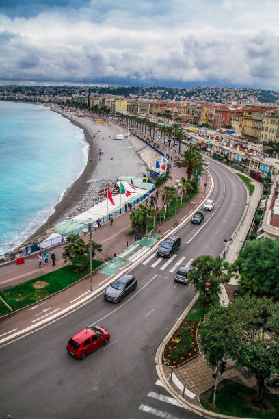 istock Beautiful panoramic view city of Nice 1190438153
