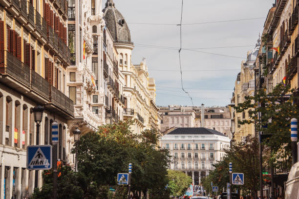 istock Street in Madrid, Spain 1190440266